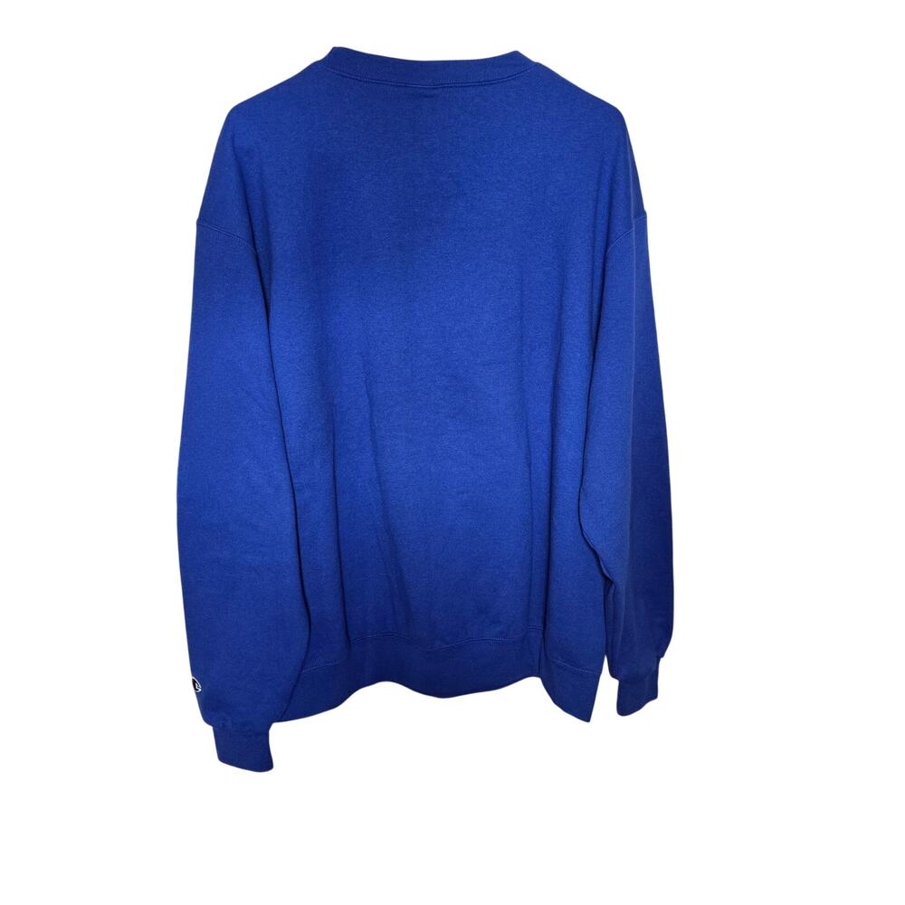 Champion Royal Blue & Gold Tulsa University Sweatshirt Golden Hurricanes NCAA XL - Picture 4 of 5